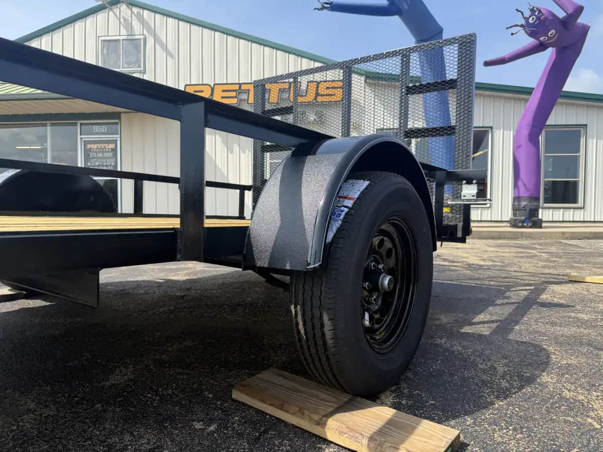 2027 Rivercraft 76x12 Rivercraft Utility Trailer, view 3