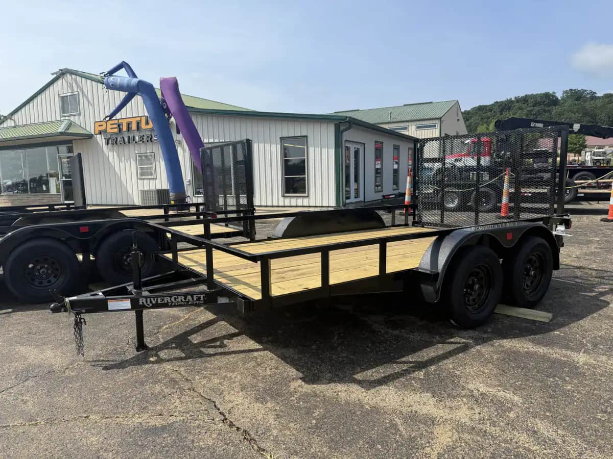 2027 Rivercraft 12' Rivercraft Tandem Utility Trailer, view 2
