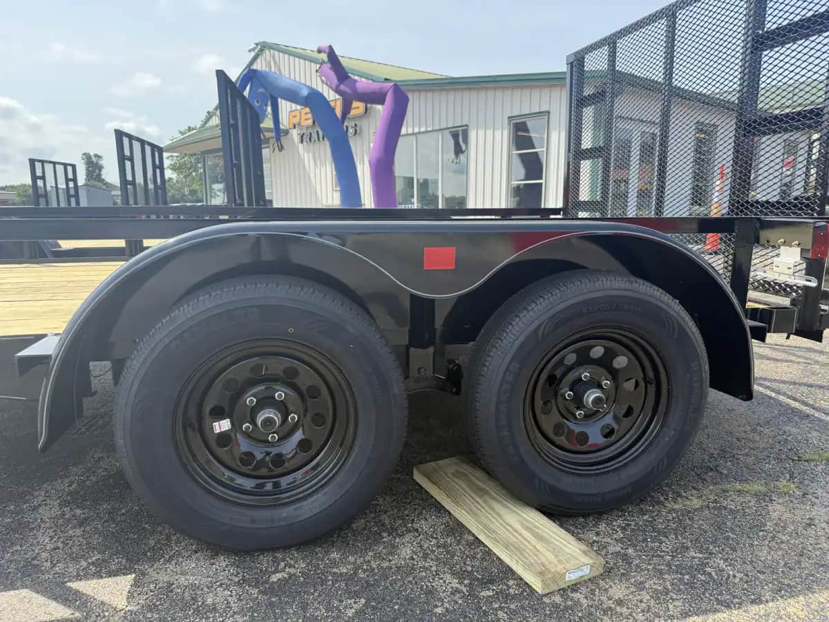 2027 Rivercraft 12' Rivercraft Tandem Utility Trailer, view 3