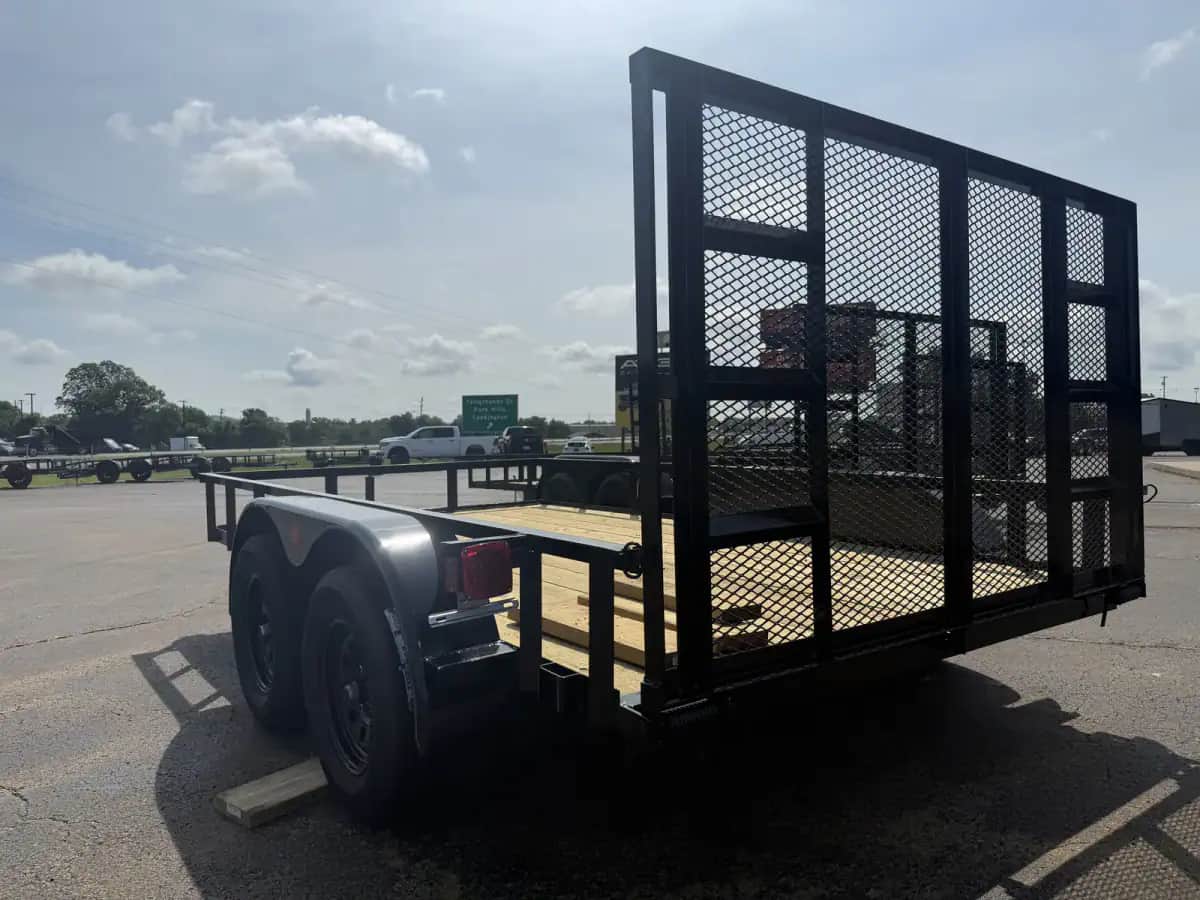 2027 Rivercraft 12' Rivercraft Tandem Utility Trailer, view 4